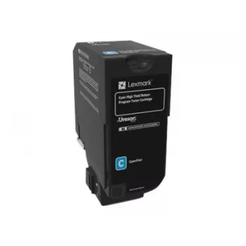 Lexmark RETURN-tonerio kasetė žydra 74C2HC0 3000 puslapių