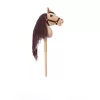 Žirgas ant pagaliuko HOPPIHORSE Hobby Horse A4 smėlio spalvos