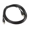 Lanberg CA-USBA-10CC-0030-BK USB kabelis 3 M USB 2.0 USB B juodas (CA-USBA-10CC-0030-BK)