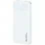 Nešiojama išorinė baterija usams PB80 10000mAh 20W PD balta