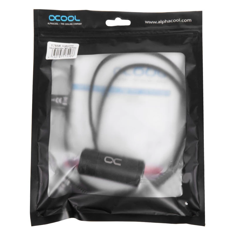 Srauto indikatorius Alphacool 17558 Acetal Juoda 58mm