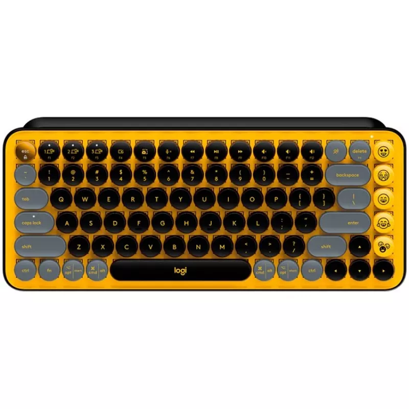 Logitech POP Keys belaidė mechaninė klaviatūra Mini QWERTY jaustukų klavišai
