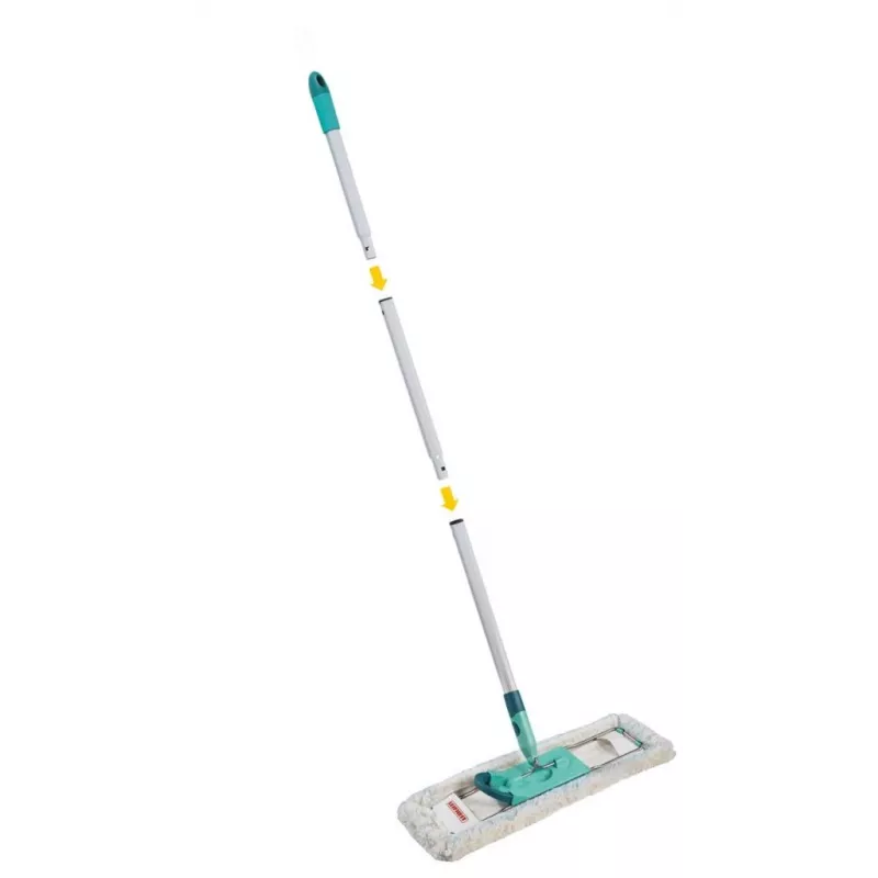 Leifheit Floor Mop Set Dust Wiper Cleaning Tool Professional XL Green with Cart 55096