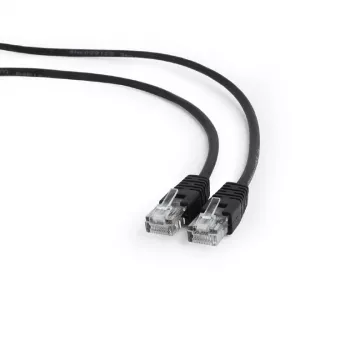 LAIDAS JUNGTINIS CAT5E UTP 7,5M/JUODAS PP12-7,5M/BK GEMBIRD