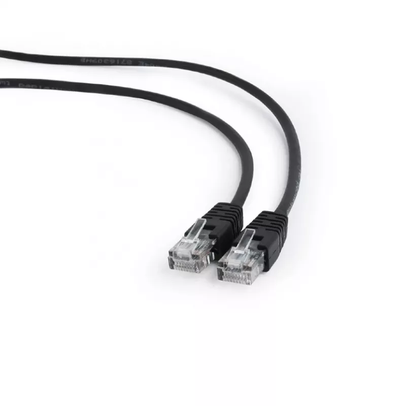 LAIDAS JUNGTINIS CAT5E UTP 7,5M/JUODAS PP12-7,5M/BK GEMBIRD