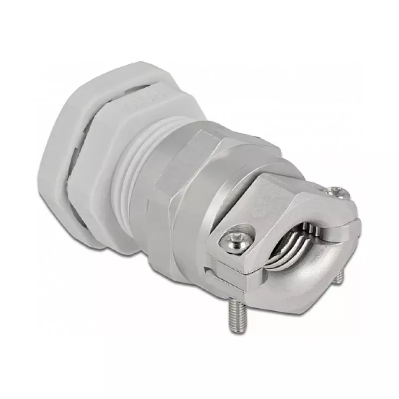 Kabelio sandarinimo riebokšlis DeLOCK 60358 Pilkas Metalas Plastikas