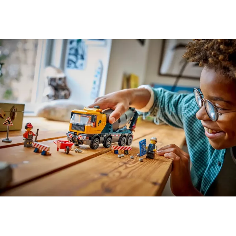 LEGO CITY 60478 Cemento maišyklė