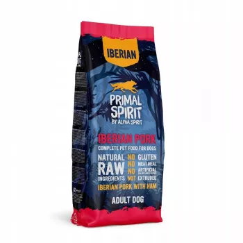 Sausas šunų maistas alpha spirit Karma Primal Spirit Iberian Pork Adult 12 kg visavertis racionas