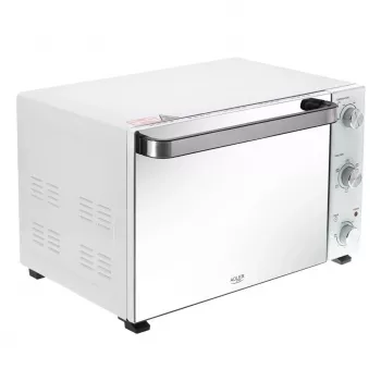 Elektrinė stalviršio orkaitė Adler AD 6027, 48 l talpa, 1800 W, balta