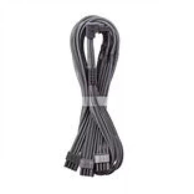CableMod C-Series Pro prijungimo kabelis - Variant B, 16 kontaktų į 3x8 kontaktų PCIe, carbon