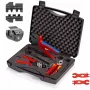 Knipex 97 91 04 V02 fotovoltinių MC4 jungčių įrankių rinkinys
