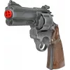 Metalinis policijos stiliaus Pulio revolveris 155127/1, realistiško dizaino, metalinė konstrukcija