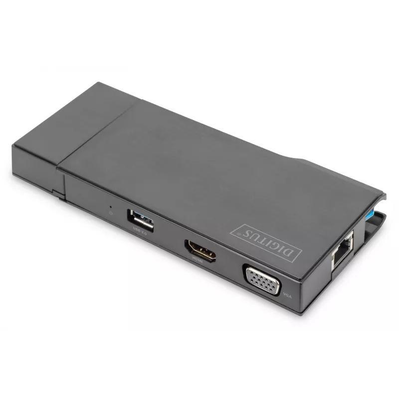 Digitus universali prijungimo stotelė, USB 3.0, kelioninė