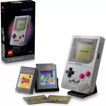 LEGO Retro Design Building Set Game Boy 72046 – detalus modelis, vitrininis stovas