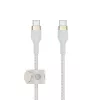 Belkin BOOSTCHARGE PRO Flex USB kabelis 3 m USB 2.0 USB C Baltas (CAB011BT3MWH)