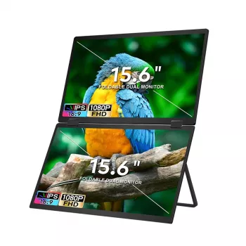 Extralink Smart Life itin lengvas 15.6 2 EKRANŲ monitorius nešiojamiesiems kompiuteriams T01