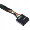 Silverstone G11303050-RT prijungimo priedas Juodas
