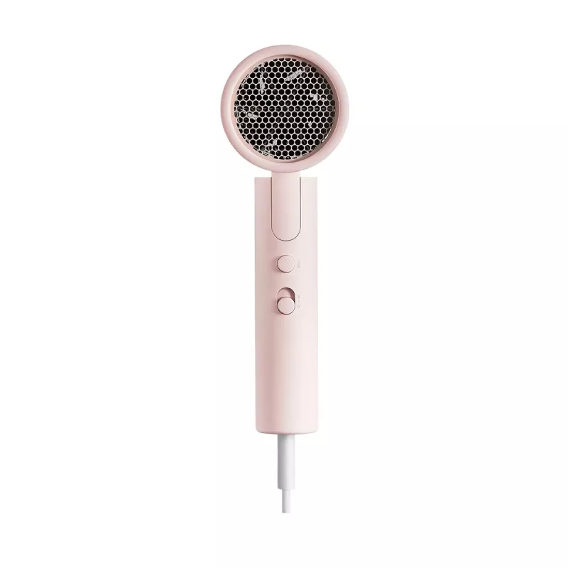 Plaukų džiovintuvas Xiaomi H101 1600 W, sulankstomas kelioninis modelis, joninis, 2 temperatūros nustatymai, 1,7 m laidas, rožinis