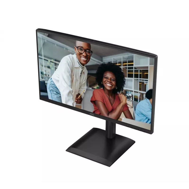 AOC 24E4U kompiuterio monitorius 60.5 cm (23.8 colio) 1920 x 1080 pikselių Full HD LED juodas