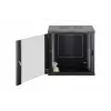 Sieninis stovas spintelė DIGITUS Dynamic-N 12U, 600x450 mm (PxG), IP20, raktinis užraktas, nesurinkta