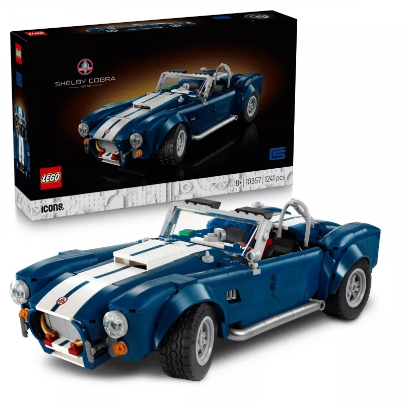 Bricks Icons 10357 Shelby Cobra 427 S/C