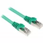 Pataisos kabelis RJ45 kištukas > RJ45 kištukas CAT.6 S/FTP (žalias, 1,5 metro)
