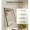 Fiksuotas TV sieninis laikiklis WENTRONIC Goobay Ultraslim 70822 XL Juoda plokštiems ekranams
