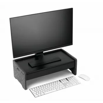 Stalčius Durable 508201 monitoriaus laikiklio priedas juodas metalinis 468 mm plotis 221 mm gylis 53 mm aukštis
