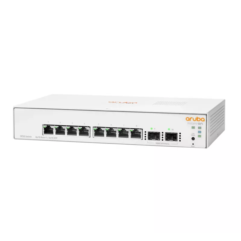 HPE Aruba Networking Aruba Instant On 1930 Managed L2+ Gigabit Ethernet (10/100/1000) 1U balta