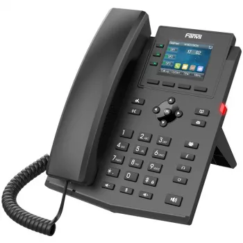 IP telefonas Fanvil X303W juodas