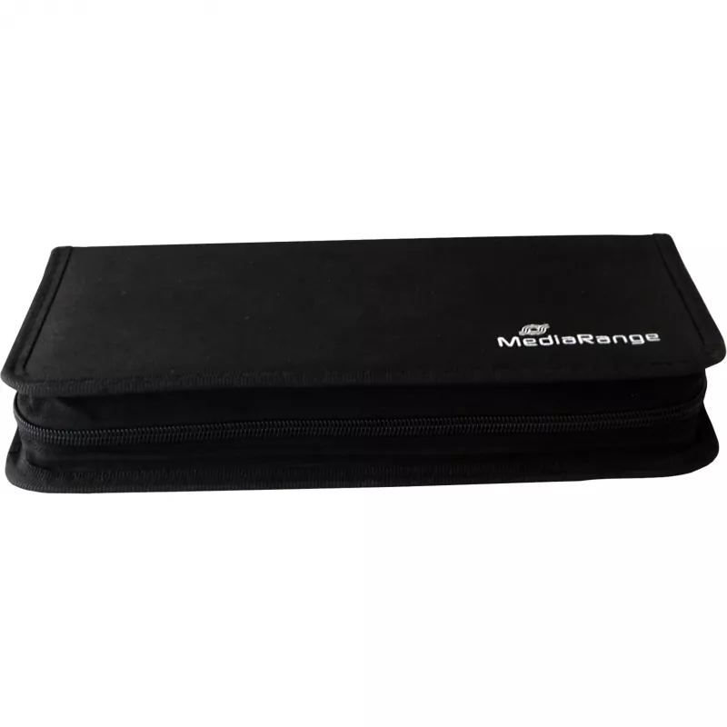 CD-wallet MediaRange 48 CD/DVD juodas mažmeninėje pakuotėje (BOX51)