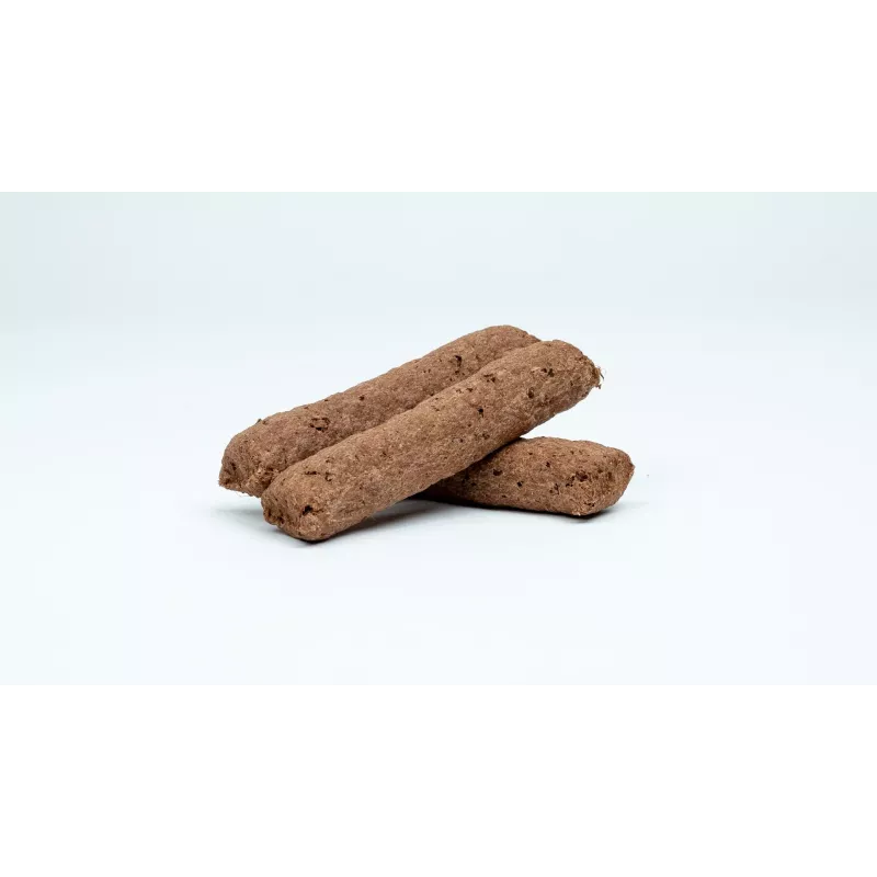 Šunų skanėstai TufTuf Meaty Sticks su kiauliena 70 g — minkšti dresūros kramtukai, be grūdų, be glitimo, be cukraus