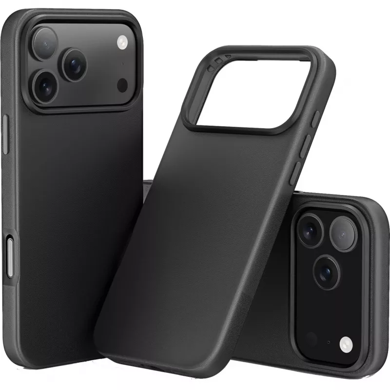 StyleShell PRO (juoda, iPhone 17 Pro Max, suderinama su MagSafe)