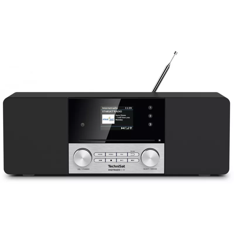Nešiojamasis radijas TechniSat DigitRadio 3 IR skaitmeninis DAB FM 20W