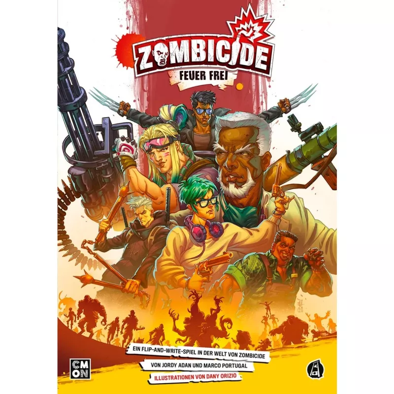 Zombicide Feuer Frei Šeimos Žaidimas