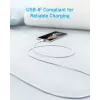 USB laidas Anker 322 1,8 m USB A USB C Baltas