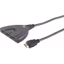 HDMI jungiklis ShiverPeaks 05-02001 — 3 įėjimai, 1 išėjimas, 4K2K palaikymas
