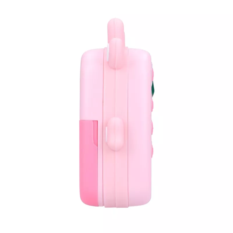 Extralink rinkinys | Terminis spausdintuvas EPP-005 Pink + terminis popierius 3 rulonai | gelsvai ruda