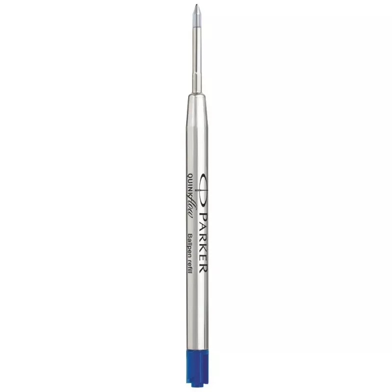 Parker Quinkflow rašiklio šerdelė F mėlyna Ballpoint Pen (lizdinė pakuotė)