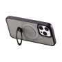 Apsauginis magnetinis telefono dėklas Joyroom JR-BP004 iPhone 15 Pro, juodas, plonas profilis, su MagSafe suderinamais magnetais