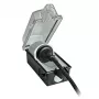 Socket Outlet Bachmann 924.349 Juoda Transparent