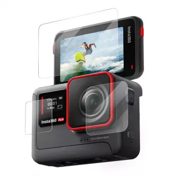 Grūdinto stiklo ekrano apsauga Telesin S6-FLM-02-TIS, skirta Insta360 Ace Pro Ace – modelis S6-FLM-02-TIS