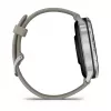Išmanusis laikrodis Garmin Venu 4 1,4 colio AMOLED GPS Wi-Fi 45 mm sidabrinis