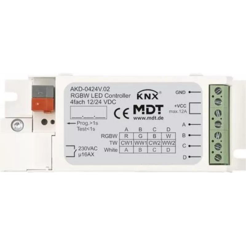 MDT AKD-0424V.02 LED valdiklis 4 kanalų, RGBW (AKD-0424V.02)
