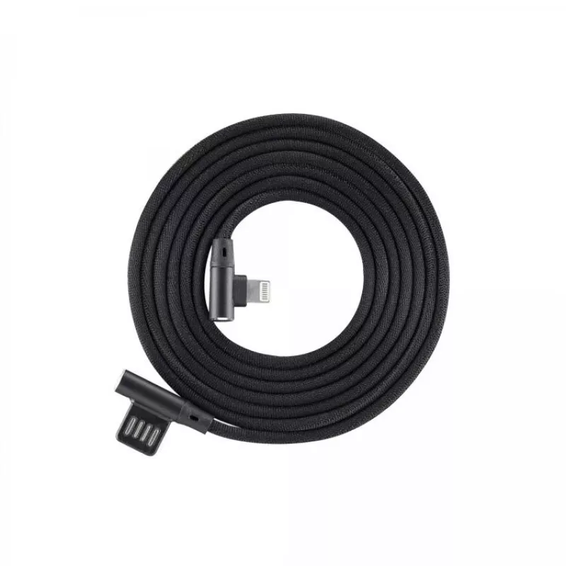 Sbox USB-8P-90B USB 8 kontaktų laidas, gervuogių juodas
