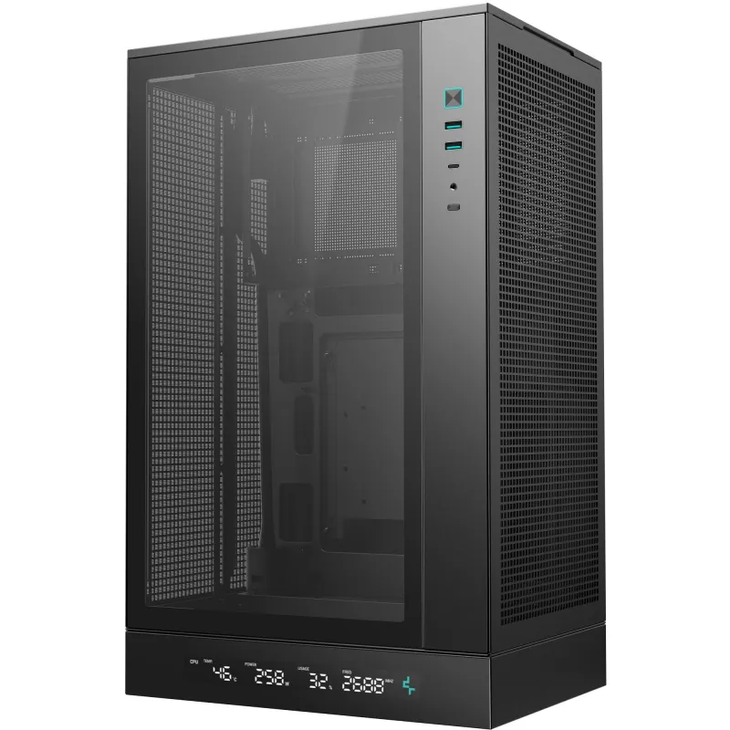 DeepCool CH270 korpusas (R-CH270-BKNDM0-G-1)