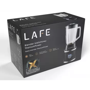 Stalo blenderis LAFE TITANIUMPOWER 1300 W 1,5 L juodas