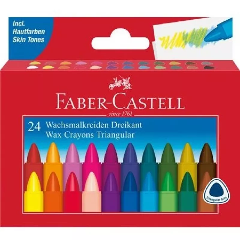 Crayon Faber-Castell 120024 24 vnt.