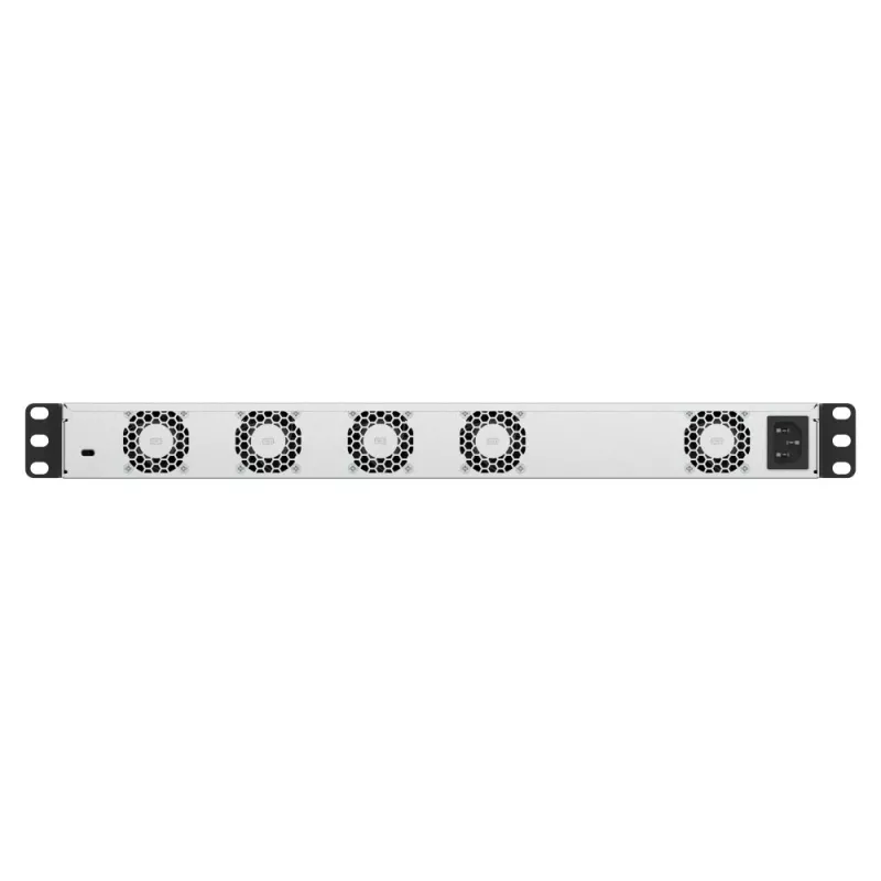 QNAP QSW-M3224-24T tinklo komutatorius Valdomas L3 10G Ethernet (100/1000/10000) 1U Juoda, Sidabrinė