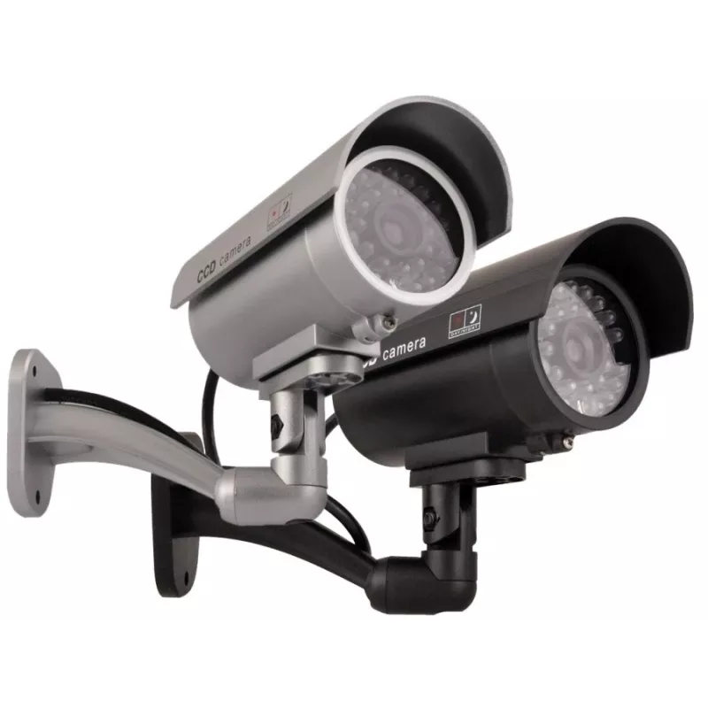 CEE Camera imitacinė kamera IR9000 B IR LED – apsaugos kameros imitacija su IR LED